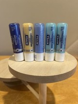 Nivea Lot Of 5 Mint Minerals Moisture Spf 4 Milk &amp; Honey Lip Care Balm Sealed - $39.59