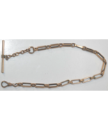 Antique Heavy duty 5/8&#39;&#39; links Gold Filled Pocket Watch 13.5&#39;&#39; Chain  24... - $3,110.10 MXN