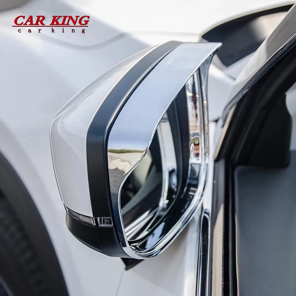 For Mazda CX5 CX-5 KF 2017 2018-2021 Carbon Fiber Car Rearview Mirror Rain - £29.33 GBP+