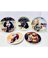 5 Edwin M. Knowles Vintage Collectors Plates American Holiday Series &amp; C... - $82.18 CAD