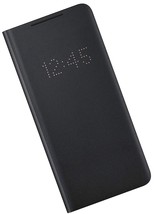 for Samsung Galaxy S21 Ultra Case, LED Wallet Cover - Black (US - £126.71 GBP