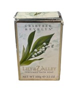 Crabtree &amp; Evelyn Lily of the Valley Perfumed Bath Soap 3.5 oz New - $13.30