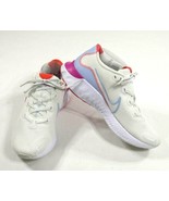 Nike Renew Run Style CW7436-100 White Pink Shoes Sneakers Women&#39;s Size 1... - £78.35 GBP