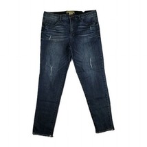 Democracy Jeans Womens Size 12 &quot;Ab&quot;technology High Rise Tapered Leg Blue... - $39.59