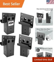 Powder-Coated 4x4 Compound Angle Brackets - Set of 4 for Hunting Blinds ... - $1,709.21 MXN