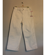 Jessica Simpson White Crop Wide Leg  Jeans Size 6 Brand New - £26.86 GBP