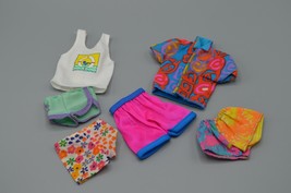 Ken Beach Wear Casuals Doll Clothing Lot Mattel VTG Shorts Tank Top Swim... - £15.19 GBP