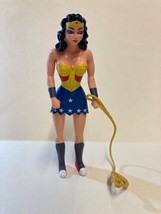 DC Comics Wonder Woman Bendable Rubber 5.5&quot; Action Figure  WW with Lasso - $5.45