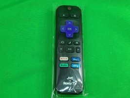 Original JVC ROKU TV Remote Control RC-AFIR3226000885 Netflix Sling Hulu... - $12.64