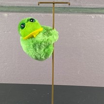 1980s Frog Im A Prince Kiss Me Pencil Hugger Clip On Topper Green - $7.92