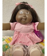 RARE VTG Cabbage Patch Kid AA Girl Black Growing Hair Head Mold #22 1987 - $728.38 CAD