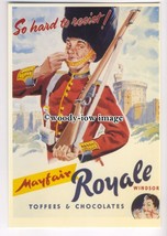 ad0440 - Mayfair Royale Windsor - Guardsmen - Chocolate - Modern Advert ... - $2.54