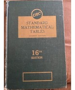 CRC Standard Mathematical Tables 16TH Ed Chemical Rubber Publishing Company - £7.82 GBP