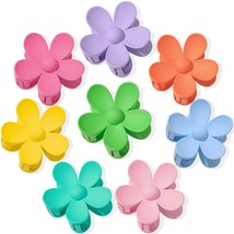 Flower Hair Claw Clips 8PCS Big Cute Hair Clips Large Jaw Clips For Wome... - £18.37 GBP