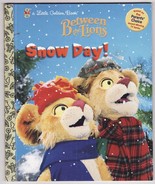 2001 Between The Lions Snow Day Stated 1st Ed HC Little Golden Book - £9.43 GBP