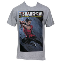 Marvel Shang-Chi and The Legend of the Ten Rings Comic Cover T-Shirt Grey - £25.50 GBP