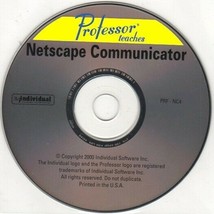 Professor Teaches Netscape Communicator (CD, 2000) for Windows -NEW CD in SLEEVE - $3.98