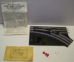 Lionel postwar 1022-50 O-27 manual R.H. switch complete w/packet - £7.85 GBP