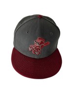 Cincinnati Reds Baseball Mr Red Mascot Gray Hat Cap New Era 59Fifty Fitt... - $631.02 MXN