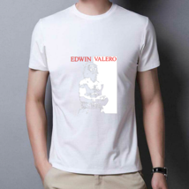 Edwin Valero Men&#39;s White T-Shirt - $14.99