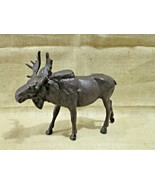 Cast Iron Moose Statue Figure Art Doorstop Elk Cabin Lake Home Decor Des... - $1,498.77 MXN