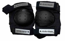 Rollerblade Brand Inline Skating Knee Pads Adult Medium Black - £10.78 GBP