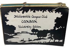 Vintage 80s Spiral Recipe Cookbook Millersville Campus Club University Book 1984 - £15.79 GBP
