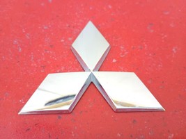 08 09 10 11 12 13 14 15 16 17 Mitsubishi Lancer Chrome Rear Emblem Logo Badge - $12.83