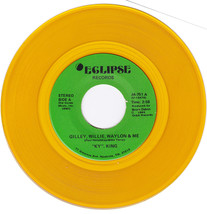 45 rpm record. Gilley, Willie, Waylon &amp; Me by &quot;KY&quot; King on Eclipse records - £14.20 GBP