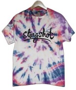 M Custom Upcycle Tie Dye SLINGSHOT SCREAM PARK Ride Short Sleeve T Shirt... - $13.51 CAD