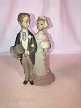 Lladro Wedding Couple Figurine 8 Inch - $37.49