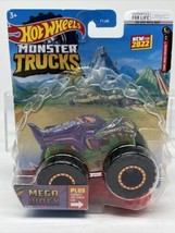 2022 Hot Wheels Monster Trucks Mega-Wrex￼ Comic Book Crasher 67/75 COMBI... - £3.92 GBP