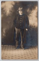 RPPC Wrangler Cowboy Long Duster Jacket And Denim Jeans Real Photo Postcard B41 - $39.95