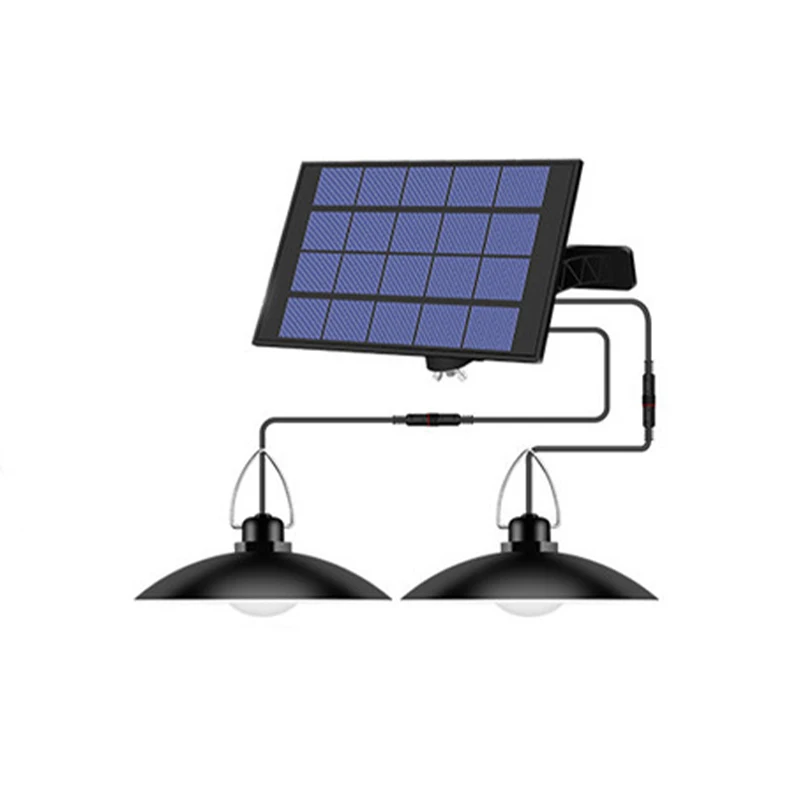 Solar Light Shed Lights With Solar Panel Garden Lamp Waterproof Outdoor Indoor S - £103.73 GBP