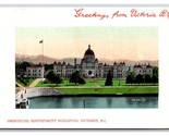 Provincial Government Buildins Victoria British Columbia UNP DB Postcard Y6 - £2.28 GBP