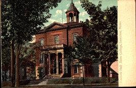 Hathorn Hall Bates College Lewiston Maine ME c,1920&#39;s POSTCARD BK64 - £5.52 GBP