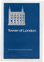 The Tower of London Official Guide Booklet &amp; 3 Tower of London Postcards... - £17.02 GBP