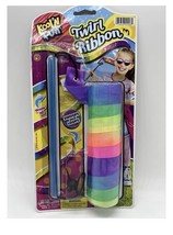 Kool&#39;N Fun Outdoor Twirl Ribbon Streamer Swoop Loops Kid Toy Baton￼ COMB... - $104.38 MXN