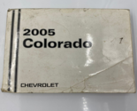 2005 Chevrolet Colorado Owners Manual Handbook OEM M04B46032 - $24.74