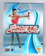 Spots Champions PlayStation 3 PS3 Instruction Manual only - $4.90