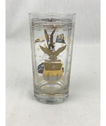United States Air Force Academy Gold Trim Drinking Glass - £6.21 GBP
