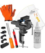 Golf Club Grip Vise Clamp Kit, 360° Swivel Portable Table Vise, Golf Club Calibr - $39.92