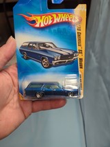 2009 70 Chevelle SS Wagon Blue New Models Number 19/42 - £3.95 GBP