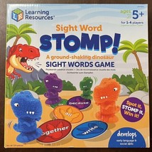 Sight Word Stomp!, Educational Indoor Games, Preschool Alphabet BRAND NEW - $17.64