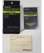 Complete Roland R8 Cartridge SN-R8-07 Mallet Sound Library Data ROM R-8 ... - $107.00