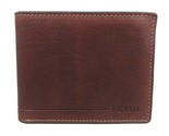 Fossil Allen RFID Traveler Tan Leather Mens Wallet NEW SML1547231 - £30.26 GBP