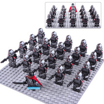 Star Wars The Bad Batch Clone Force 99 Hunter Army Lego Moc Minifigures 21Pcs - £26.37 GBP