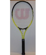 WILSON FUSION TITANIUM SOFTSHOCK 3 TENNIS RACQUET 4 3/8 GRIP - $286.92 MXN