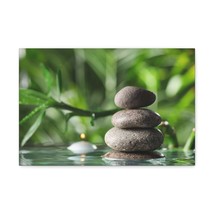 Candle with Bamboo Stem Forest Floral Nature Photography Canvas Wall Art for Ho - £72.13 GBP+