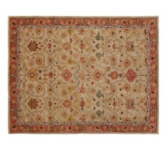 New Julie Multi Beige Traditional Style Handmade Tufted 100% Woolen Area Rugs - £117.91 GBP+